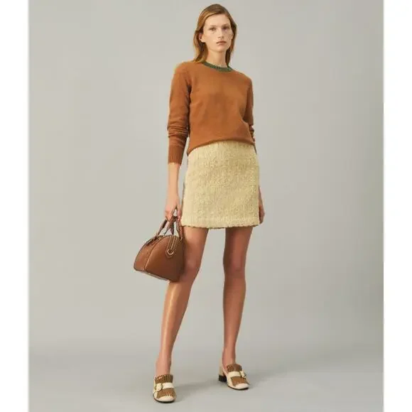 Tory Burch Multi Logo Kiltie Loafer Pumps (Size 6) - Picture 3 of 16